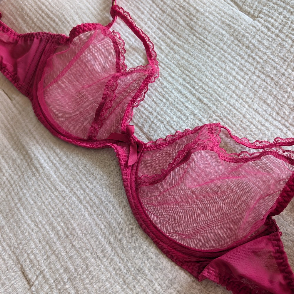 Agent Provocateur Fia Plunge Underwired Bra